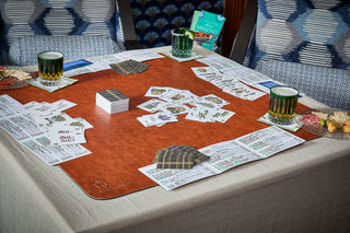 Oh My Mahjong Cognac Mat