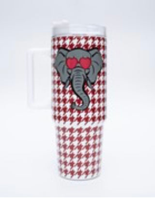 Crimson Elephant Tumbler