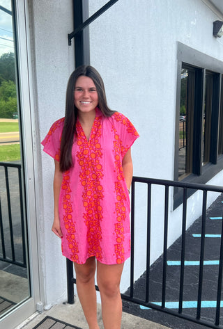THML Sunset Bloom Dress