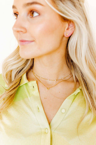 Necklace - Dabney Pearl Gold