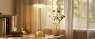 LED Table Lamp – Touch Control, Dimmable, Rechargeable