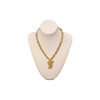 Hidden Truth 18in Medium Gold Chain with Colonel Reb Necklace
