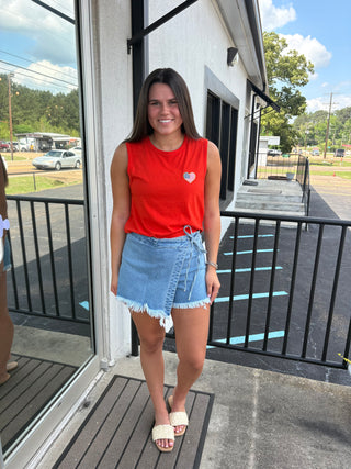Bayeas Denim Skort