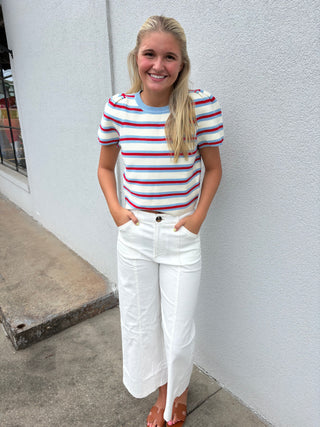Seaside Striped Top