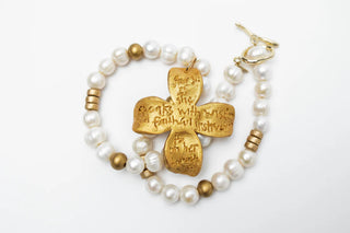 Hidden Truth Freshwater Pearls with Pearl Dogwood