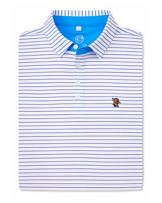 Caddie Range Polo Pink/Blue