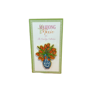 Mahjong Moxie Floral Needle Minder