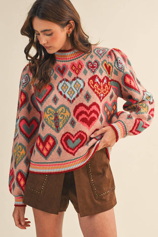 Heart Sweater