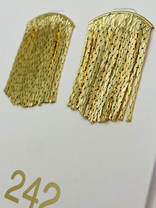 GOLDEN - Fringe Earrings