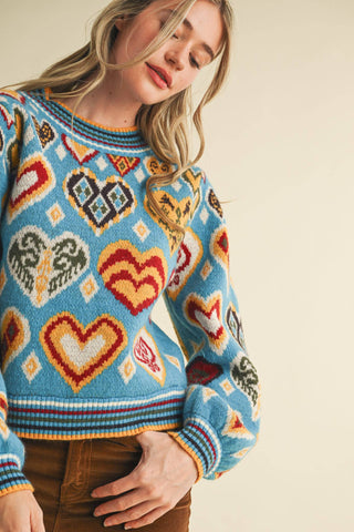 Heart Sweater