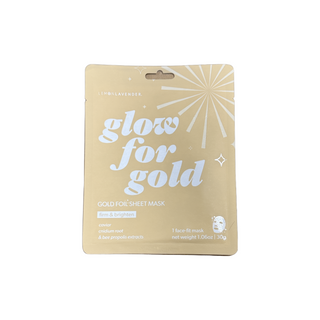Lemon Lavender Glow For Gold Glow Getter Foil Face Mask