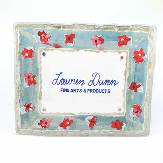 Lauren Dunn VINTAGE BLUES ACRYLIC FRAME