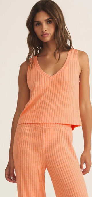 Z Supply Lounge Sloane V-neck Rib Tank