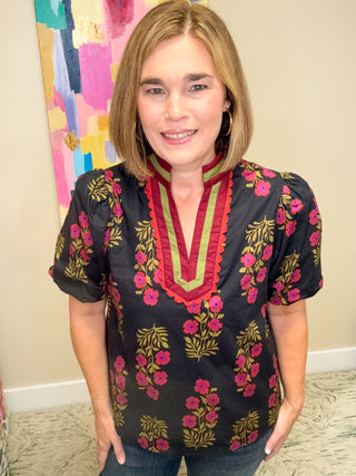 Floral Vine Top