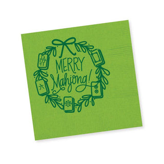 Merry Mahjong | Christmas Napkins