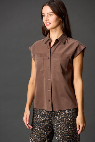 Favorite Short Sleeve Button Up Shirt