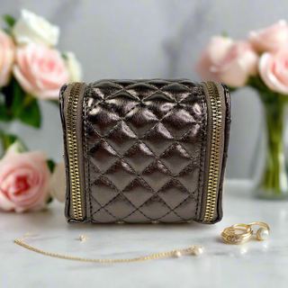 Train Jewelry Case - Bronze