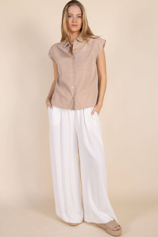 Favorite Short Sleeve Button Up Shirt