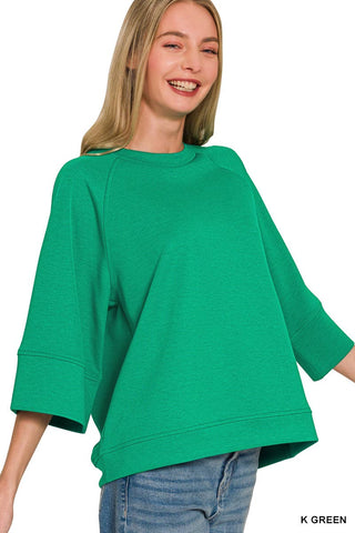 Scuba 3/4 Sleeve Pullover