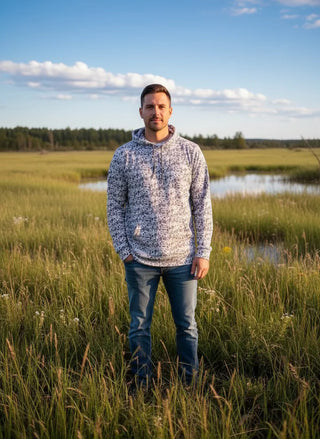 Speckle Bellies Vein Performance Hoodie