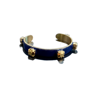KENNEDY CUFF IN MIDNIGHT EXPRESS in Navy Blue