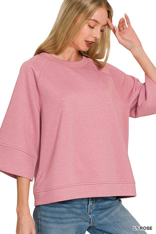 Scuba 3/4 Sleeve Pullover