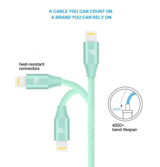 Fast Charging Lightning MFI Cables For iPhone/Ipad-10 Feet