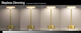 LED Table Lamp – Touch Control, Dimmable, Rechargeable