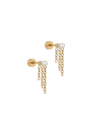 LINNY CO Screwback Stud Earrings - Becca