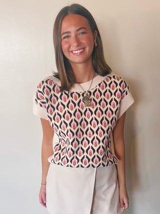 THML Geo Sweater Vest