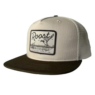 Roost Brown Bill Logo  Hat