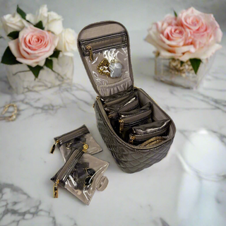 Train Jewelry Case - Bronze