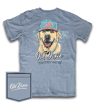 Old Dixie Freedom Lab T-shirt