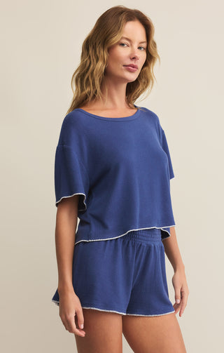 Z Supply Lounge Seas the Day Stitch Top