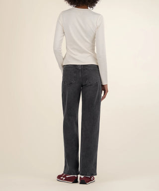 Kut from the Kloth Noelie Scoop Neck Longsleeve Top