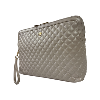 NEW Updated Litt Makeup Case - Pearl Quilted