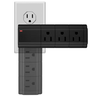 Charging Tower Surge Protector 9 Outlet & 2 USB Retail Pack