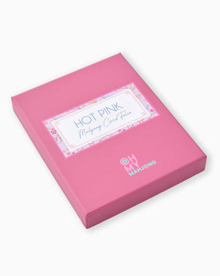 Oh My Mahjong Hot Pink Mahjong Card Folio