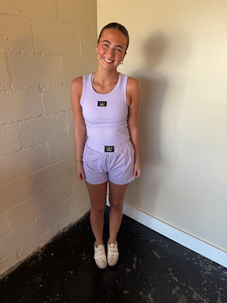 LULU MAC Lavender Shorts