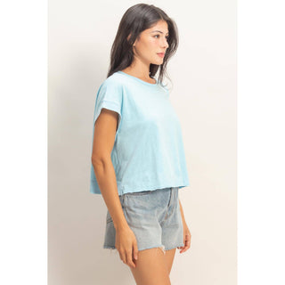Cross Detail Open Back Top