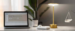 LED Table Lamp – Touch Control, Dimmable, Rechargeable