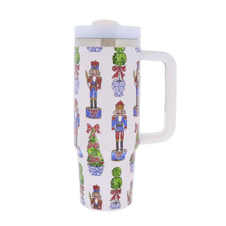 Jane Marie Festive Nutcracker Tumbler