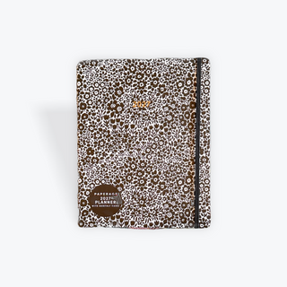 PAPERAGE 2027 Stitchbound Planner- Black/White Floral