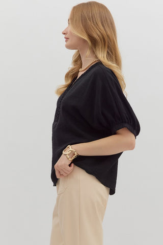 Trista V-neck Top