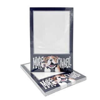 More Cowbell Mississippi State Bulldog Notepad