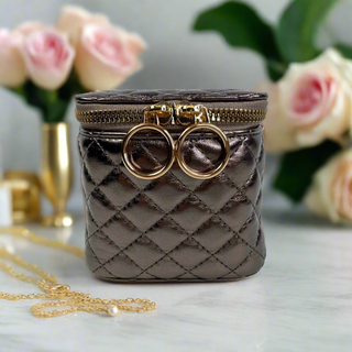 Train Jewelry Case - Bronze