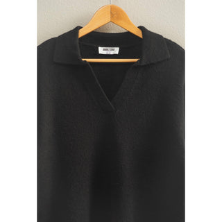 Collared V Neck Sweater