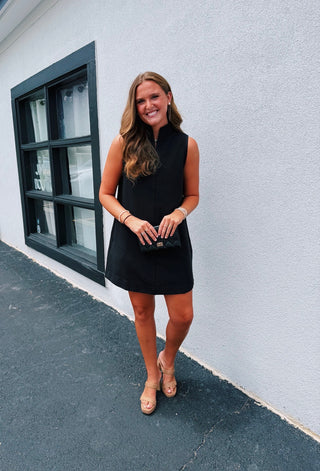 Black Shift Dress