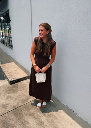 Espresso Midi Dress