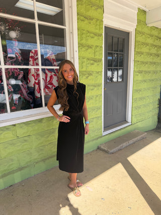 THML Midnight Velvet Dress